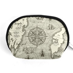 Vintage World Map Antique Accessory Pouch (medium) by Proyonanggan