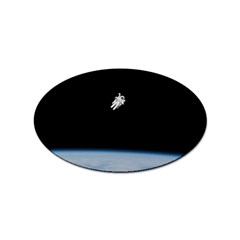 Amazing Stunning Astronaut Amazed Sticker (oval) by Proyonanggan