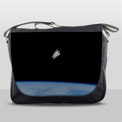 Amazing Stunning Astronaut Amazed Messenger Bag by Proyonanggan