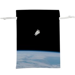 Amazing Stunning Astronaut Amazed Lightweight Drawstring Pouch (xl)