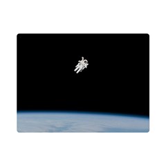 Amazing Stunning Astronaut Amazed Premium Plush Fleece Blanket (mini) by Proyonanggan