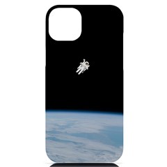 Amazing Stunning Astronaut Amazed Iphone 14 Plus Black Uv Print Case by Proyonanggan