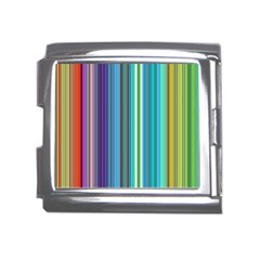 Color Stripes Mega Link Italian Charm (18mm)