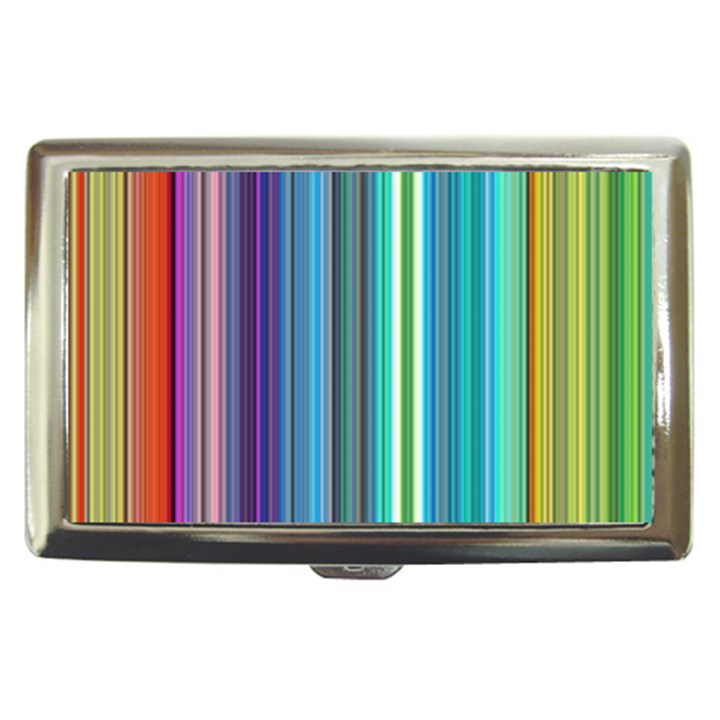 Color Stripes Cigarette Money Case