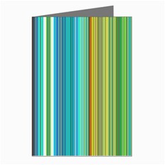 Color Stripes Greeting Cards (Pkg of 8)