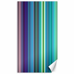 Color Stripes Canvas 40  x 72 