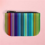 Color Stripes Mini Coin Purse Front