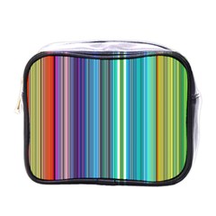 Color Stripes Mini Toiletries Bag (One Side)