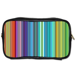 Color Stripes Toiletries Bag (One Side)