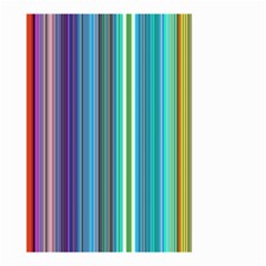 Color Stripes Small Garden Flag (two Sides) by Proyonanggan