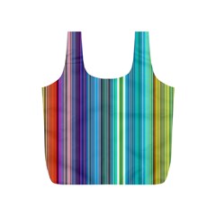 Color Stripes Full Print Recycle Bag (s) by Proyonanggan