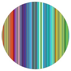 Color Stripes Round Trivet