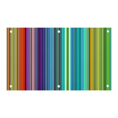 Color Stripes Banner and Sign 5  x 3 