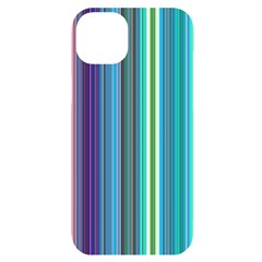 Color Stripes iPhone 14 Plus Black UV Print Case