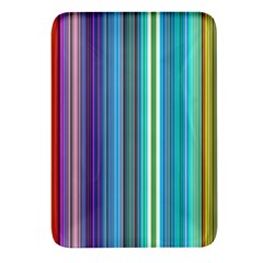 Color Stripes Rectangular Glass Fridge Magnet (4 Pack) by Proyonanggan