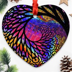 3d Fractal Mandelbulb Ornament (heart)