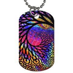 3d Fractal Mandelbulb Dog Tag (one Side)