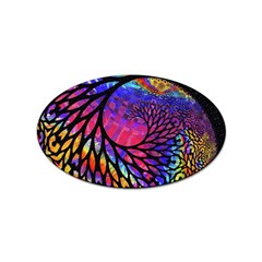 3d Fractal Mandelbulb Sticker Oval (10 Pack) by Proyonanggan