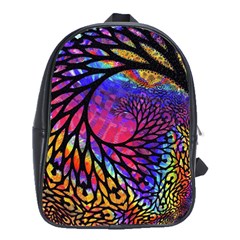 3d Fractal Mandelbulb School Bag (large)