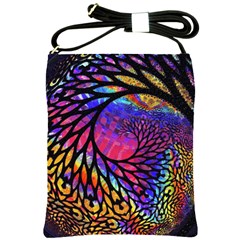 3d Fractal Mandelbulb Shoulder Sling Bag