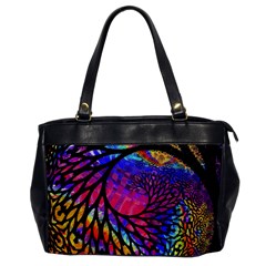 3d Fractal Mandelbulb Oversize Office Handbag