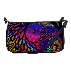 3d Fractal Mandelbulb Shoulder Clutch Bag by Proyonanggan