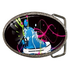 Sneakers Shoes Patterns Bright Belt Buckles by Proyonanggan