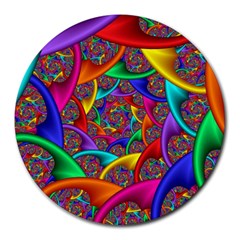 Color Spiral Round Mousepad by Proyonanggan