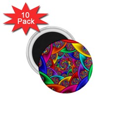 Color Spiral 1 75  Magnets (10 Pack)  by Proyonanggan