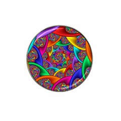 Color Spiral Hat Clip Ball Marker