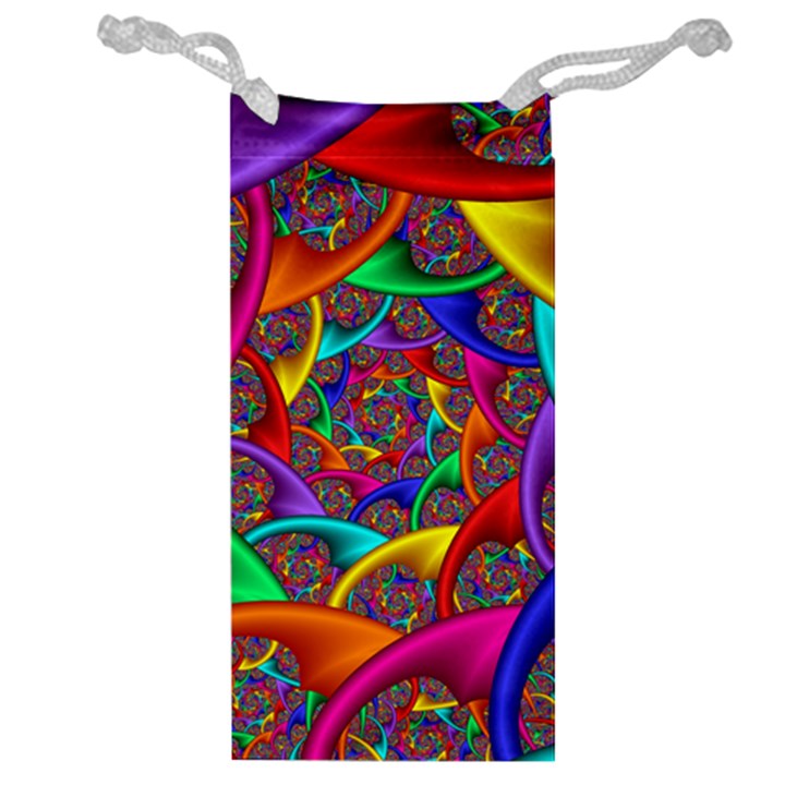 Color Spiral Jewelry Bag