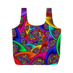 Color Spiral Full Print Recycle Bag (m)