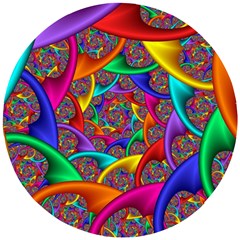 Color Spiral Wooden Puzzle Round by Proyonanggan