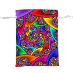 Color Spiral Lightweight Drawstring Pouch (xl)