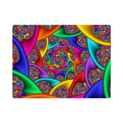 Color Spiral Premium Plush Fleece Blanket (mini) by Proyonanggan