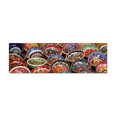 Art Background Bowl Ceramic Color Sticker Bumper (100 Pack) by Proyonanggan