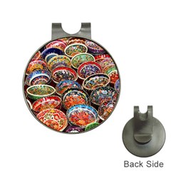 Art Background Bowl Ceramic Color Hat Clips With Golf Markers