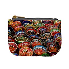 Art Background Bowl Ceramic Color Mini Coin Purse