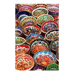 Art Background Bowl Ceramic Color Shower Curtain 48  X 72  (small) 