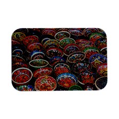 Art Background Bowl Ceramic Color Open Lid Metal Box (silver)  