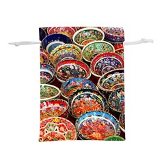 Art Background Bowl Ceramic Color Lightweight Drawstring Pouch (m)