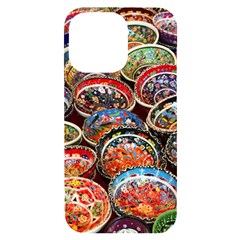 Art Background Bowl Ceramic Color Iphone 14 Pro Max Black Uv Print Case