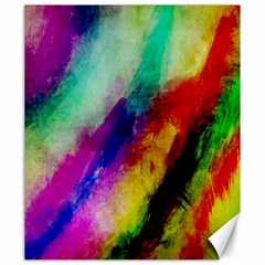 Colorful Abstract Paint Splats Background Canvas 20  X 24 