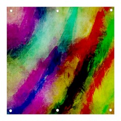 Colorful Abstract Paint Splats Background Banner And Sign 3  X 3  by Proyonanggan