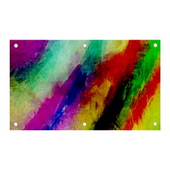 Colorful Abstract Paint Splats Background Banner And Sign 5  X 3  by Proyonanggan