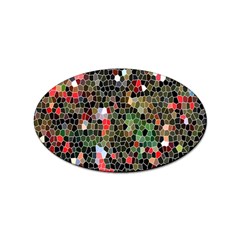 Colorful Abstract Background Sticker Oval (10 Pack) by Proyonanggan