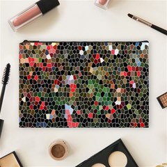 Colorful Abstract Background Cosmetic Bag (large) by Proyonanggan