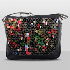 Colorful Abstract Background Messenger Bag by Proyonanggan