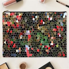 Colorful Abstract Background Cosmetic Bag (xxxl)