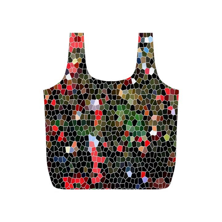 Colorful Abstract Background Full Print Recycle Bag (S)